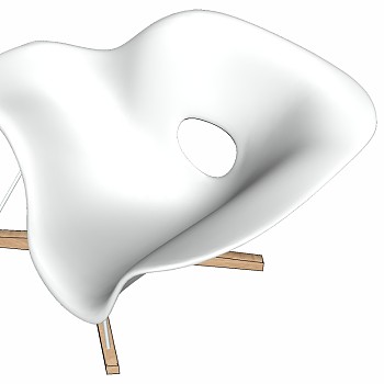 北欧现代休闲单椅子 (11)