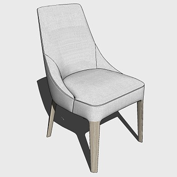 欧式美式法式椅子单椅 (1)