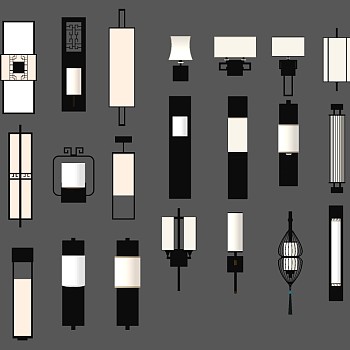 壁灯 草图大师模型下载 草图大师模型