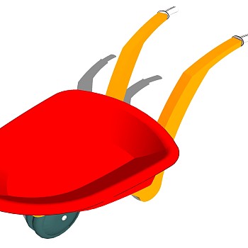 (21)小推车儿童玩具sketchup草图模型下载