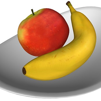 水果 香蕉苹果陶瓷果盘
