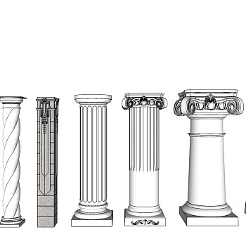 欧式法式罗马柱柱子 (1)