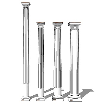 欧式法式罗马柱柱子 (4)