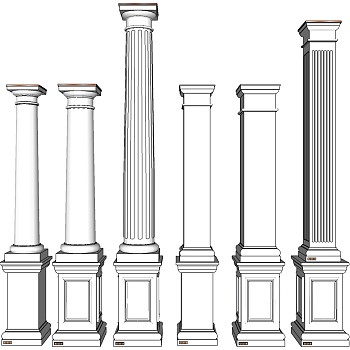 欧式法式罗马柱柱子 (16)