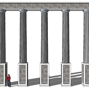 欧式法式罗马柱柱子 (24)