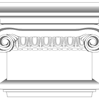 欧式建筑构件欧式柱头 (4)