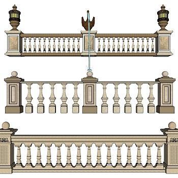 欧式石材栏杆护栏宝瓶栏杆 (4)