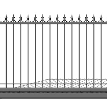欧式铁艺栏杆护栏扶手 (100)