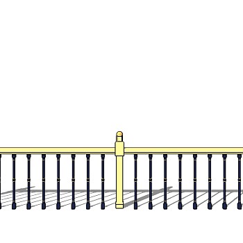 欧式铁艺栏杆护栏扶手 (107)