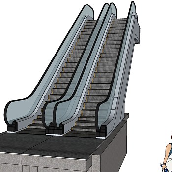 商场滚梯自动扶梯电梯 (1)