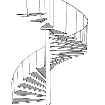 现代旋转楼梯 (5)