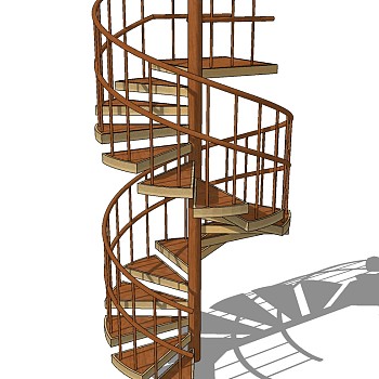 现代旋转楼梯 (3)