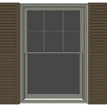 现代建筑阳台窗户su草图模型下载 (28)