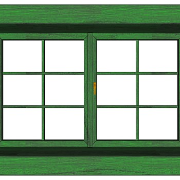 现代建筑阳台窗户su草图模型下载 (17)