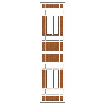 现代建筑阳台窗户su草图模型下载 (12)