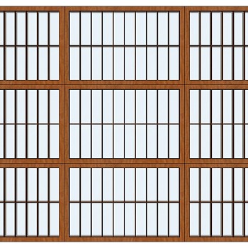 现代建筑阳台窗户su草图模型下载 (11)
