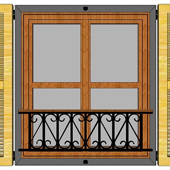 欧式建筑别墅窗 (79)