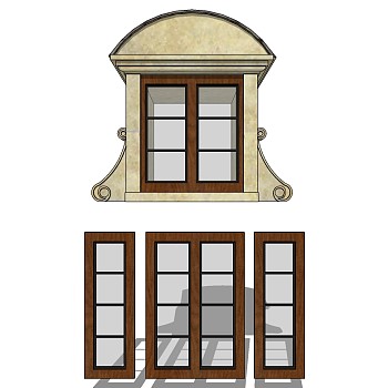 欧式建筑别墅窗 (61)