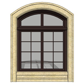 欧式建筑别墅窗 (28)