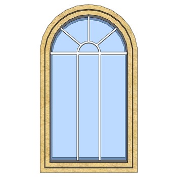 欧式建筑别墅窗 (13)