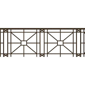 欧式铁艺栏杆护栏扶手 (125)