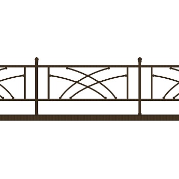 欧式铁艺栏杆护栏扶手 (123)