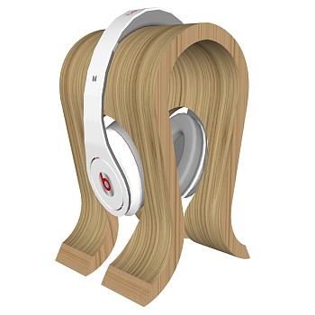 51耳机支架耳机45电子数码产品耳机耳麦sketchup草图模型下载