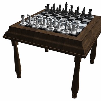 美式欧式国际象棋桌子