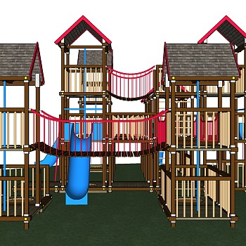 51现代儿童游乐园游乐设施儿童滑梯