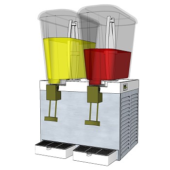 101果汁机sketchup草图模型下载