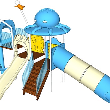 儿童游乐娱乐城设施器材滑梯 (44)