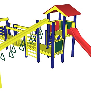 儿童游乐娱乐城设施器材滑梯 (43)