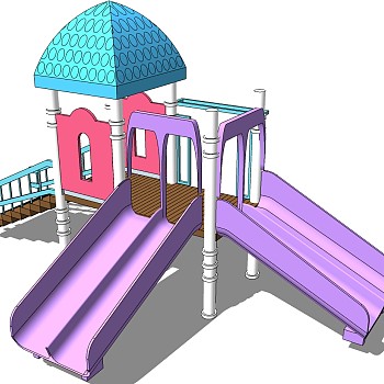 儿童游乐娱乐城设施器材滑梯 (37)