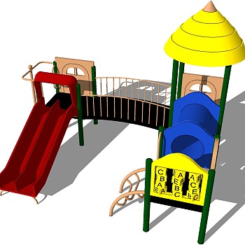 儿童游乐娱乐城设施器材滑梯 (36)