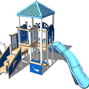 儿童游乐娱乐城设施器材滑梯 (11)