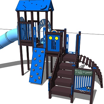 儿童游乐娱乐城设施器材滑梯 (12)