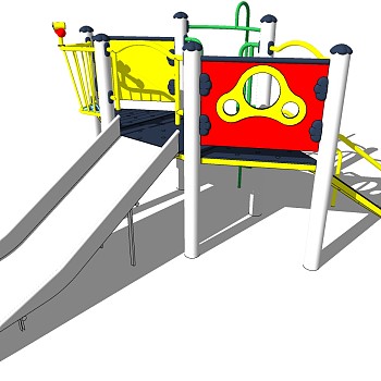 儿童游乐娱乐城设施器材滑梯 (17)