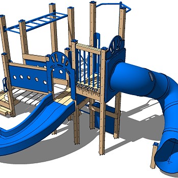 儿童游乐娱乐城设施器材滑梯 (13)