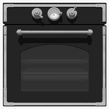 厨房电器烤箱微波炉消毒柜sketchup草图模型下载 (9)
