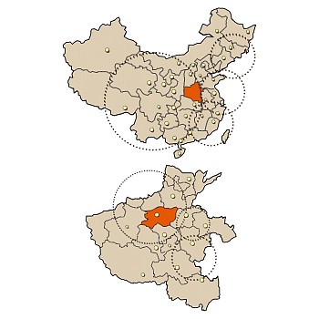 (23)中国地图sketchup草图模型下载