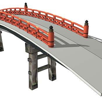 中式桥草图模型 (1)