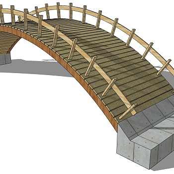 中式木拱桥 (2)