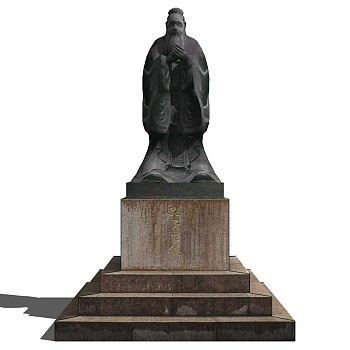 孔子人物雕塑雕像