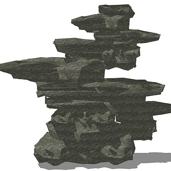 景观园林太湖石石头 (24)