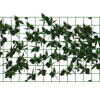 现代垂直绿化植物绿植墙植物墙 (8)