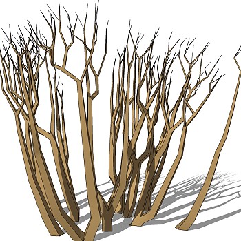 室外园林景观植物3d景观树sketchup草图模型下载 (50)