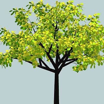 室外园林景观植物3d景观树sketchup草图模型下载 (38)