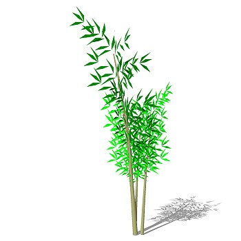 景观竹子植物模型sketchup草图模型下载 (18)