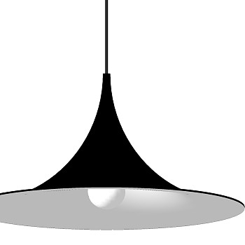 13现代灯罩吊灯SketchUp草图模型下载