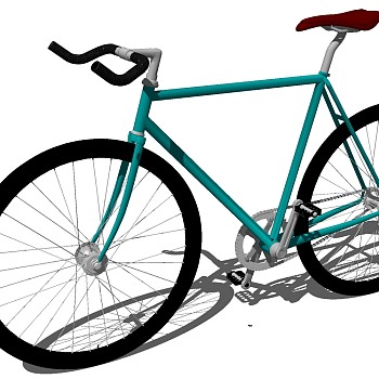 自行车su草图模型 (6)